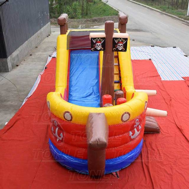 pirateship inflatable slide