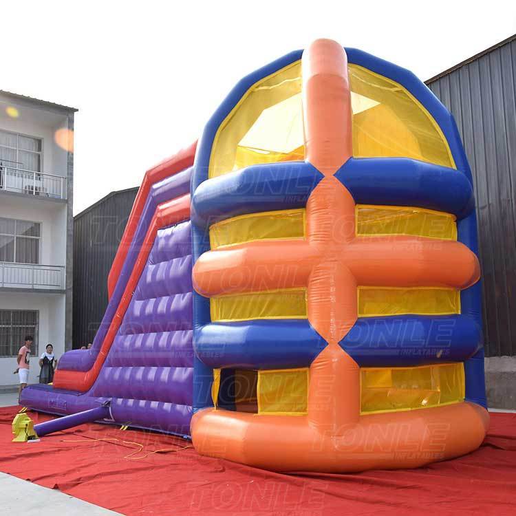 spider tower dry slide