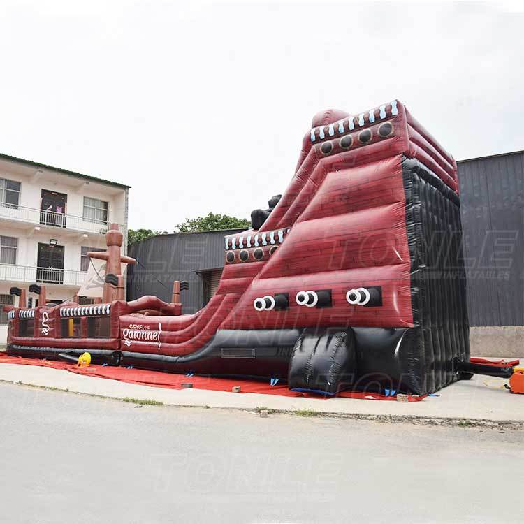 inflatable pirate ship
