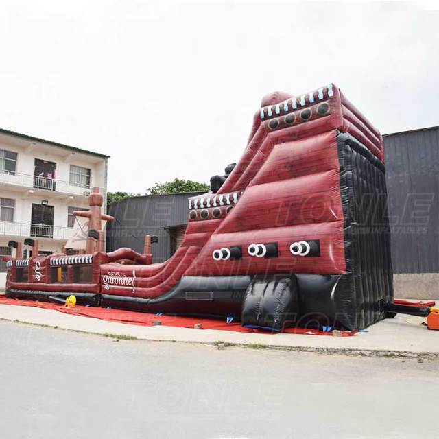 inflatable pirate ship