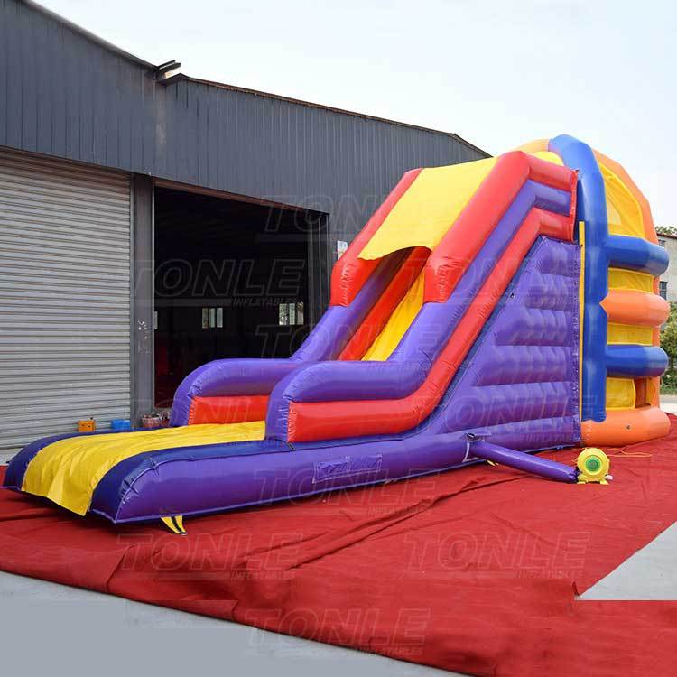 spider tower dry slide