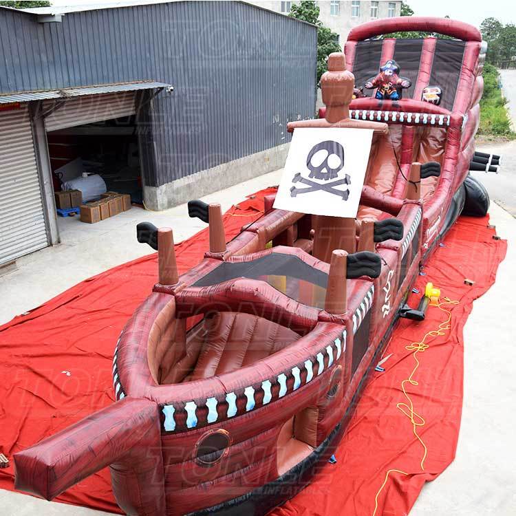 inflatable pirate ship