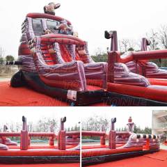 pirate ship water slide