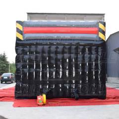 inflatable three lanes slide