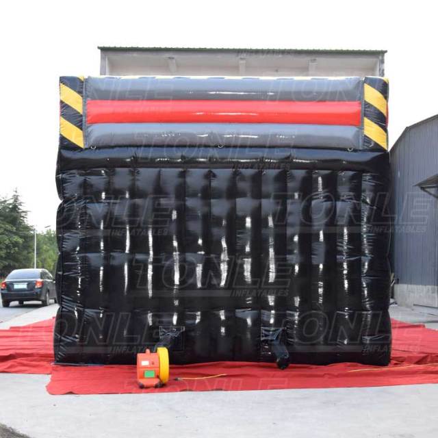 inflatable three lanes slide