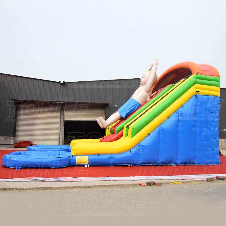 kids inflatable water slide