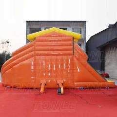 backyard water park inflatable splash pool slide