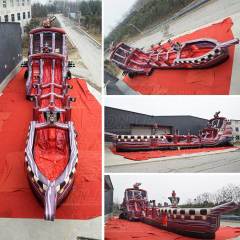 pirate ship water slide