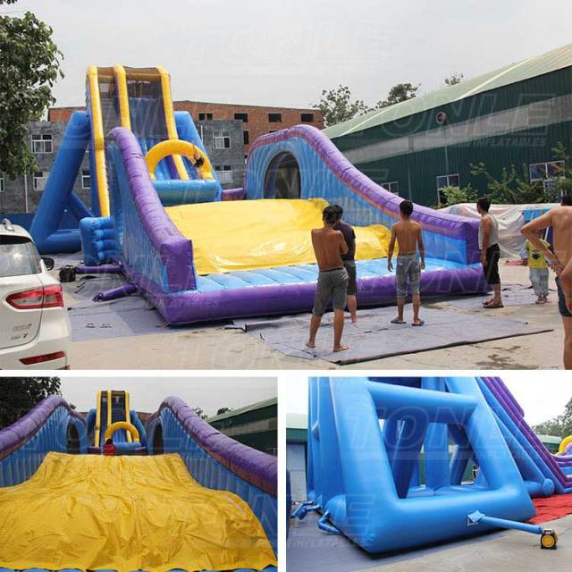 dropkick water slide