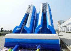 double tube water slide