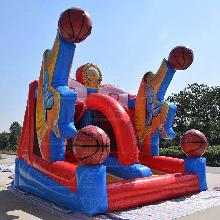 Inflatable Basketball Toss