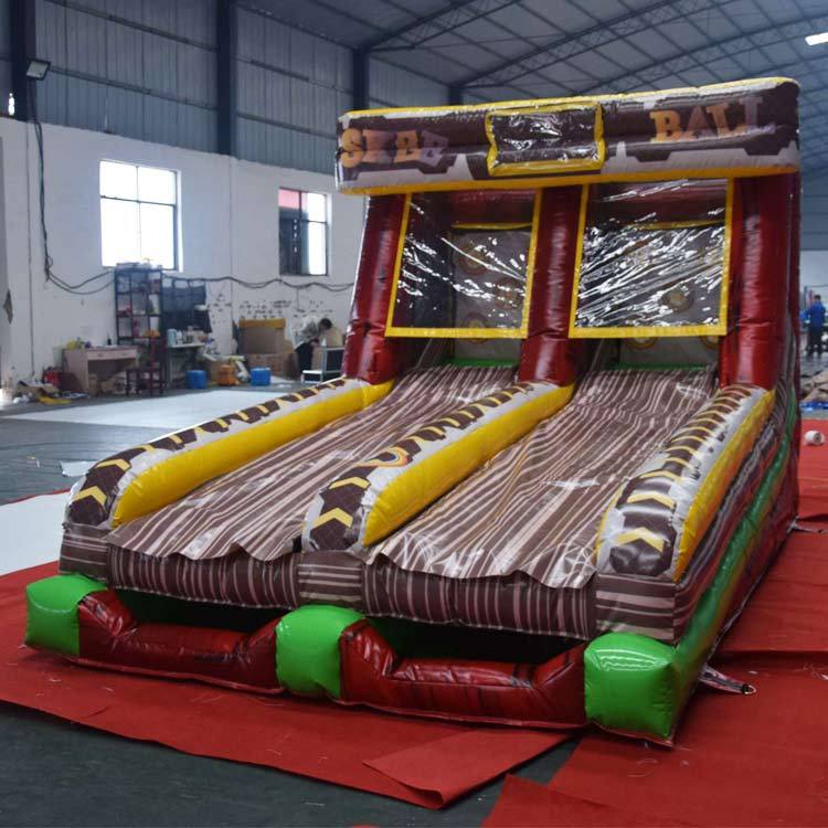 Inflatable Battle Light Skee Ball with Ips Game