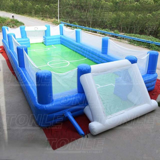 inflatable soccer field