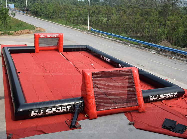 inflatable football field