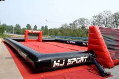 inflatable football field