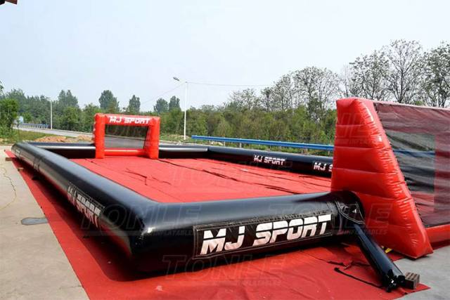 inflatable football field