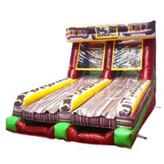 Inflatable Battle Light Skee Ball with Ips Game