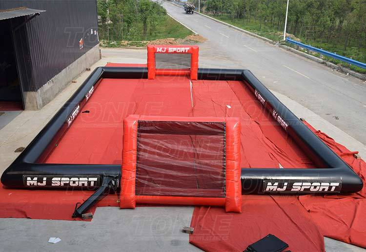 inflatable football field