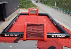 inflatable football field