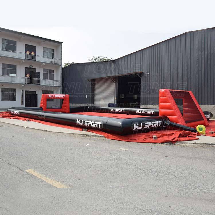 inflatable football field