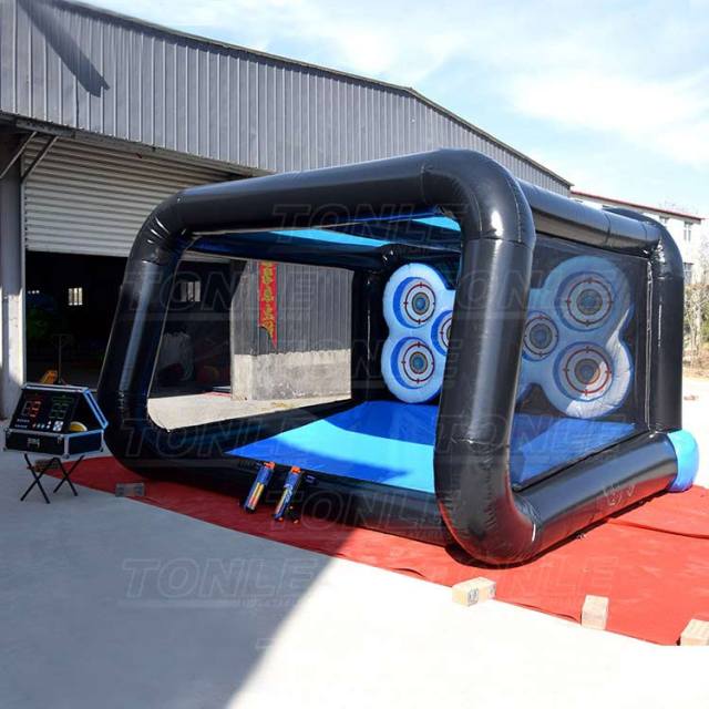 IPSY shooting gallery inflatable game
