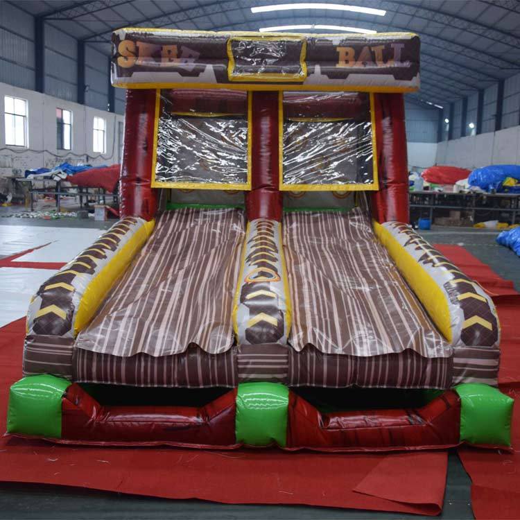 Inflatable Battle Light Skee Ball with Ips Game