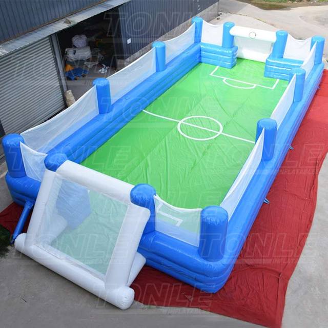inflatable soccer field