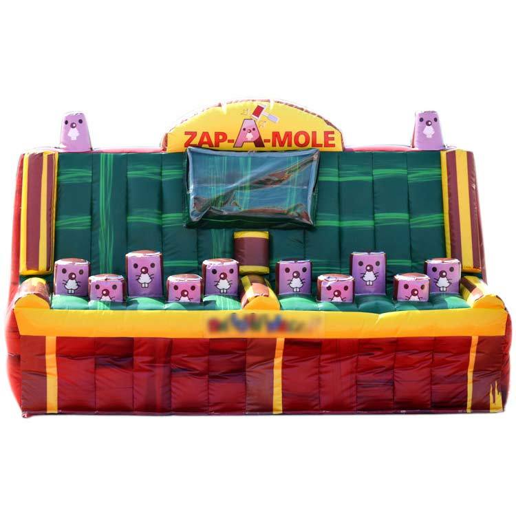 Inflatable zap-a-mole Game with IPS system