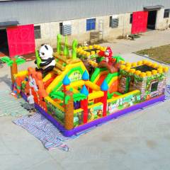 zoo inflatable playground