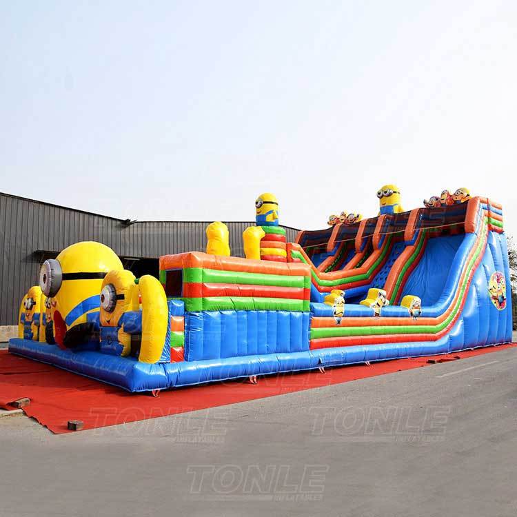 minion inflatable playground