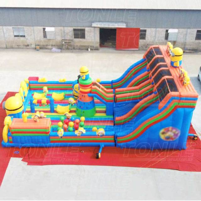 minion inflatable playground