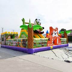 zoo inflatable playground