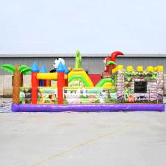 zoo inflatable playground