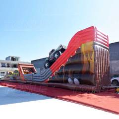 monster truck inflatable obstacle