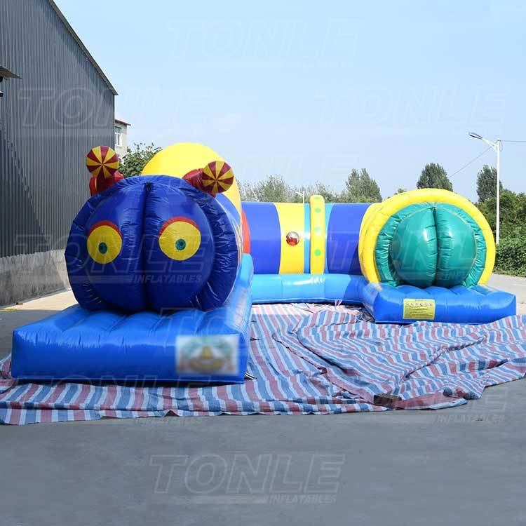 caterpillar inflatable tunnel