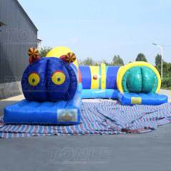 caterpillar inflatable tunnel