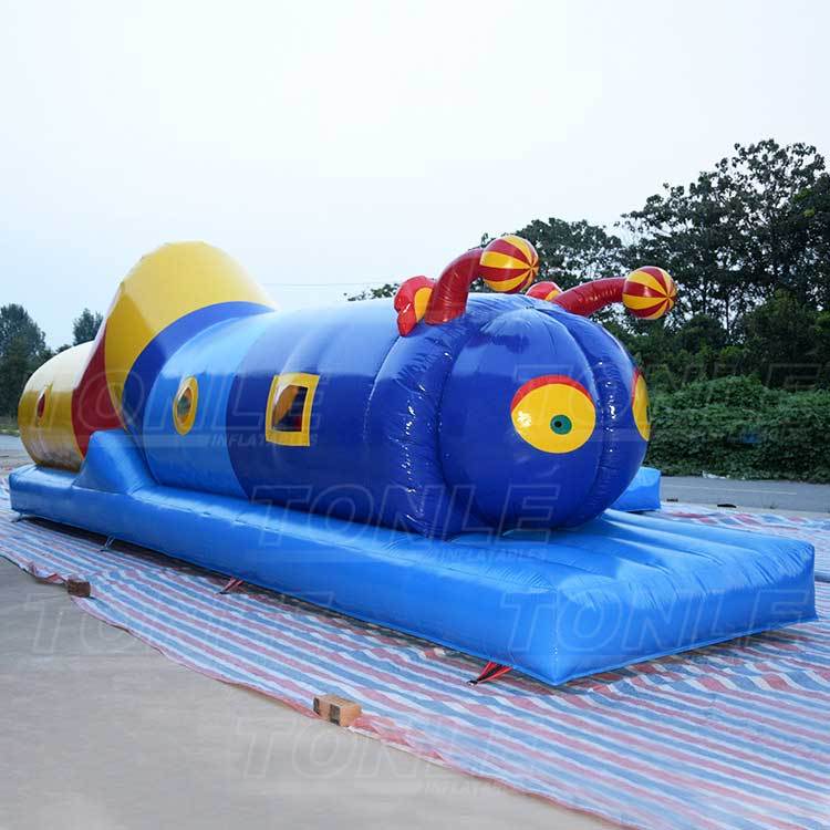 caterpillar inflatable tunnel