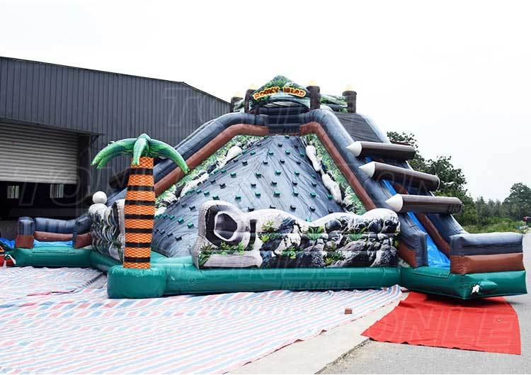 mountain rocky island obstacle