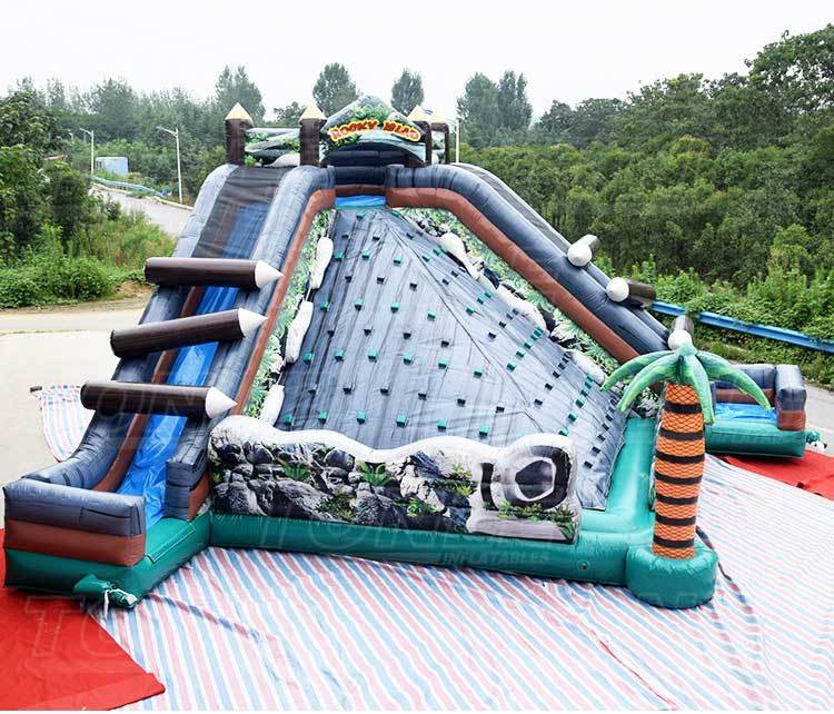 mountain rocky island obstacle