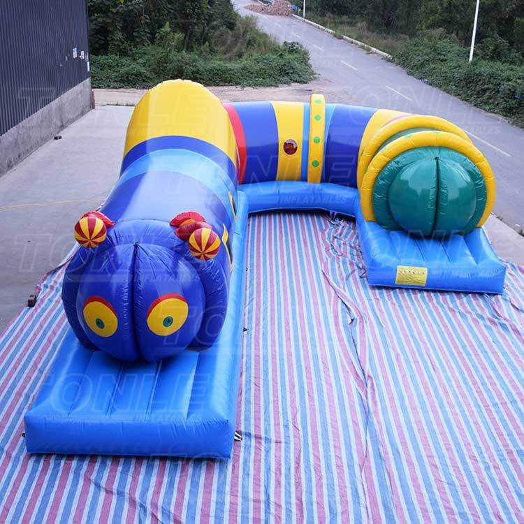 caterpillar inflatable tunnel