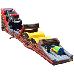 monster truck inflatable obstacle