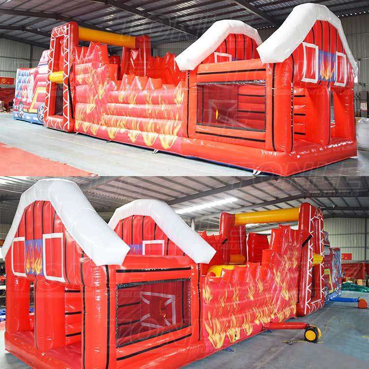 fire truck obstacle course