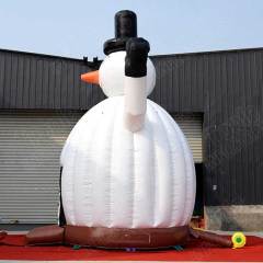 snowman bouncy castle