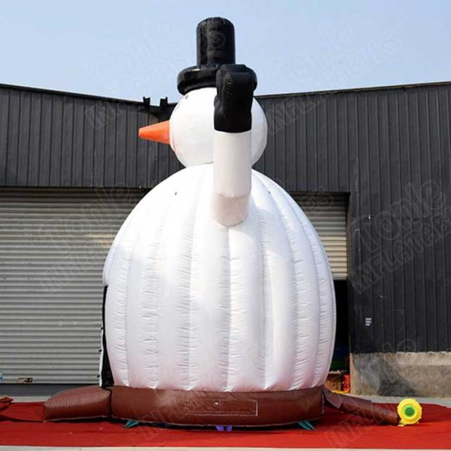 snowman bouncy castle
