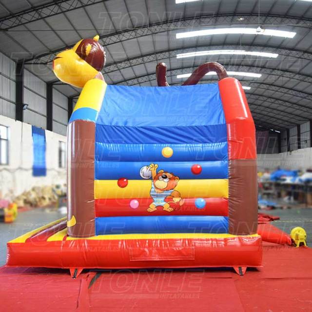 monkey bouncy castle