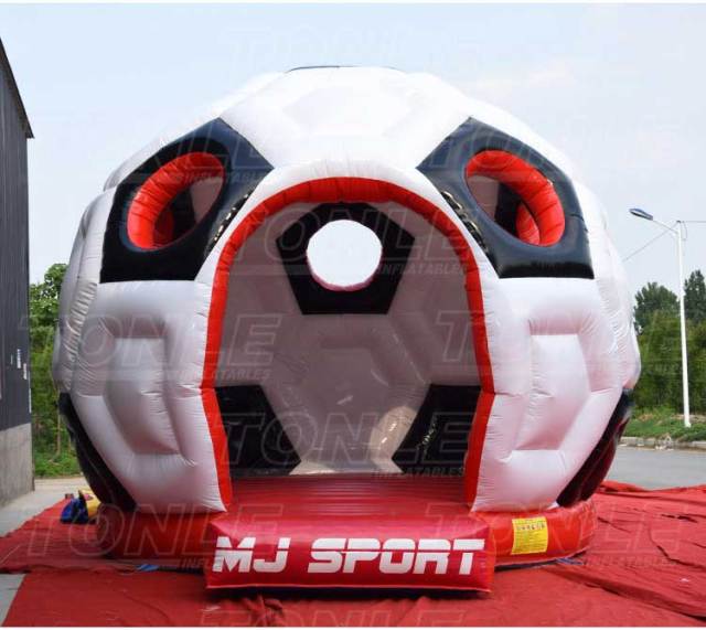 soccer ball bouncy castle