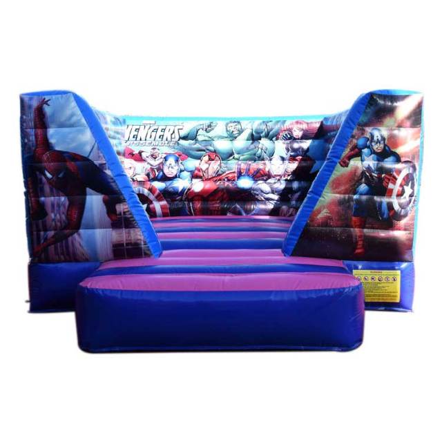 the avengers inflatable castle