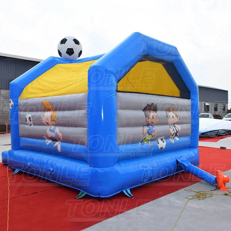 soccer bouncy castle