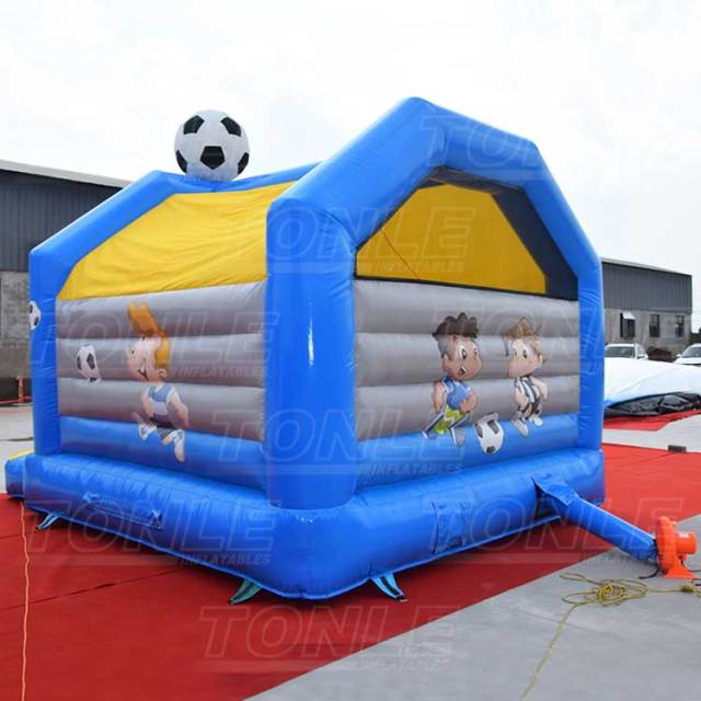 soccer bouncy castle