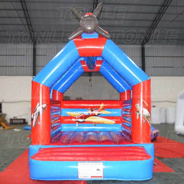 airplane inflatable bounce house bouncy castle for sale